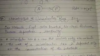 Unimolecular Reactions 🧪 #chemistry #mscnotes #mschemistry #ignouexam ₹