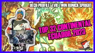 Top 32 Continental Ecuador 2023 Evil Twin Runick Spright - V&iacute;ctor Pachas