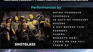PASIG BAND COMMUNITY IN PARTNERSHIP WITH INSALT CREATION X BLACKROOM RESTUDIO