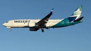 WestJet Boeing 737 MAX 8 Landing at St. John's International Airport (YYT/CYYT)
