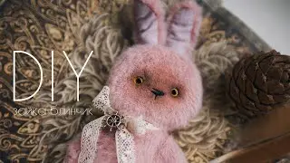 DIY teddy rabbit . Шьем игрушку-зайку за 2 часа своими руками.