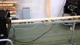 Spr&uuml;hmaschine mit B&uuml;rstenvertreibung Fabr Ceetec Typ A 250 - WWW.PROMAS-WOODWORKING.COM
