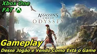 Assassin's Creed Odyssey Xbox One Fat Gameplay Desse Jogão!