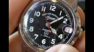 60 YEARS! West End Watch Co. 'Sowan' Prima Automatic Everbright - Vintage c.1960's gents wrist watch