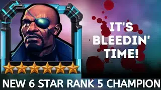 6 Star Rank 5 Nick Fury | Rank Up & Gameplay | MCOC