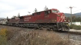 Skeena Pacific #2519 CPKC Train #401 West Mile 43.6 Shuswap Sub., Sicamous, BC, Canada 2025-10-22