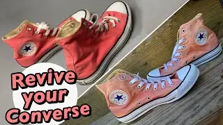 How to Lighten a pair of Converse: Thrift Customs Ep. 2
