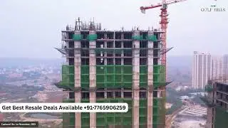 Resale Flats in M3M Golf Hills Sector 79 Gurgaon | Construction Update November 2025