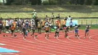 ASA Interclub 100m 12Nov2011 won by J Caldow