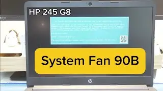 HP laptop notebook System Fan 90B error DIY 245 G8