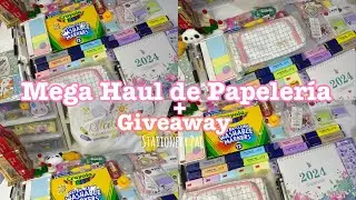 Back to school huge stationery haul & giveaway˚˖𓍢ִ໋🌷͙֒✧˚.🎀༘⋆|| ft.stationery pal