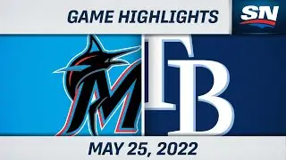 MLB Highlights | Marlins vs. Rays - May 25, 2022