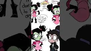 Invader Zim characters genderswap