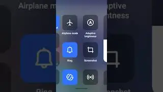 Tecno spark 10c control center looks like iPhone