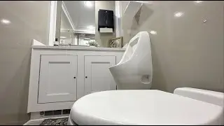 2 Station Mobile Bathroom Trailer | Tahitian Series
