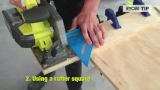 RYOBI Tip: Cutting Straight with a Circular Saw