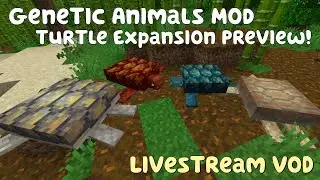 Genetic Animals Mod - More turtle genes coming soon!?