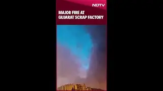Gujarat News | Major Fire At Gujarat Scrap Factory