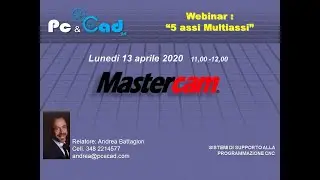 presentazione video-corso MasterCam 5 assi