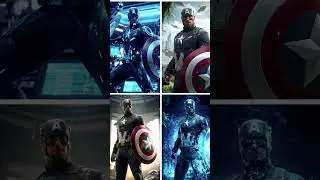 Captain America Reimagined in the Future 🔥 4 Sci-Fi Biotech Variants in Epic AI Animation