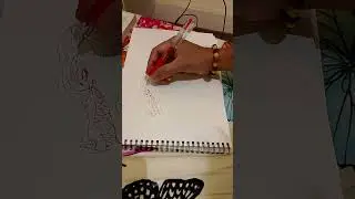 EasyArts47 drawing the manga dragon at one stroke with pen #characterdesign #comicart #mangadrawing