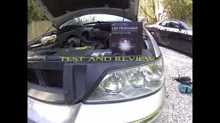 Тест и обзор светодиодных фар 4WDKING для Lincoln Town Car