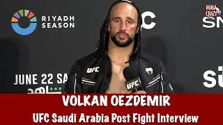 Volkan Oezdemir talks 1st round KO finish, calls out Jamahal Hill & Jan Blachowicz