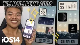 How to Make Transparent Apps for iOS 14 (Aesthetic Customization)