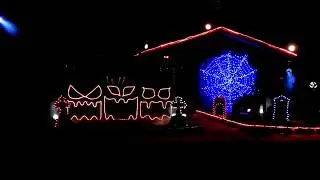 2011 Halloween Light Show: Diary Intro/Crazy Train