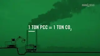 How oil shale ash is turned to climate positive calcium carbonate