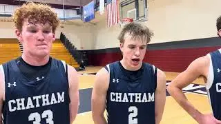 Chatham basketball players talk about win vs. Westfield in Rose City Classic