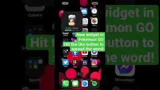 A New Widget for Pokemon GO, iOS #pokemongo #widgets