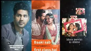 first class | Kalank | Varun dhavan and aliya bhat | Full screen WhatsApp Status  😍😍