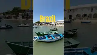 Best places in Brazil #beach #brazil #travel #southamerica #bestplace #shorts #sea #beautiful #fyp