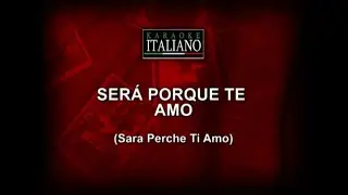 Será Porque Te Amo🔥 Ricos y Pobres (Version Karaoke) 🎤  Éxito Italiano en Español 🎤