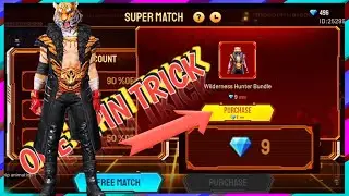 New event Super match in freefire||Super match by bundle one spin trick|