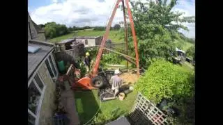 Well drilling timelapse