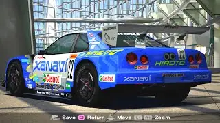 Gran Turismo 4 Nissan XANAVI HIROTO GT-R 850HP Le Mans Race