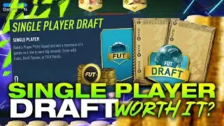 Are Single Player Drafts WORTH IT? EA FC 24 Draft Rewards EXPLAINED