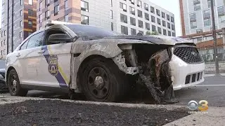 Philadelphia Police Investigating After 4 Police Vehicles Torched Overnight