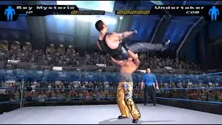 WWE SmackDown Pain PS2 | Rey Mysterio vs Undertaker First Blood | Who Wins?
