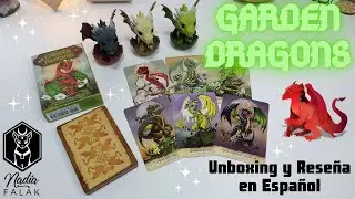 FIELD GUIDE TO GARDEN DRAGONS 🍓🍇🍉 Unboxing y Rese&ntilde;a en Espa&ntilde;ol 🐉 Nadia Falak