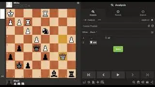 Bobby Fischer - 2 minor pieces are better than a rook and pawn #chesspuzzle
