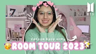 ¡ARMY ROOM TOUR 2023!💜 TE MUESTRO TODO MI ESTUDIO de KPOP y BTS✨ | FRANILM
