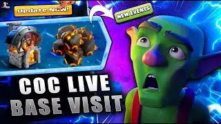 COC LIVE CWL Attacks | clash of clans Live Base Visiting Tips | Meltdown Mayhem #coc #ytshortslive