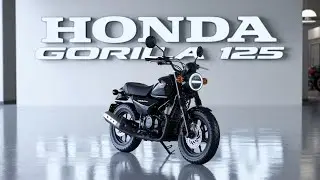 2026 Honda GORILLA 125 Finally Revealed &ndash; Small Size, BIG Surprise!