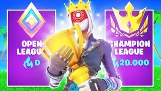 I Reached Champion Division in 8 Hours of Season 4! (Fortnite Battle Royale)