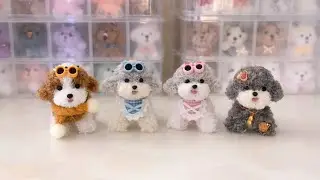 FuzzyTwist Easy pipe cleaner craft, tai di puppies made out of cleaner pipes