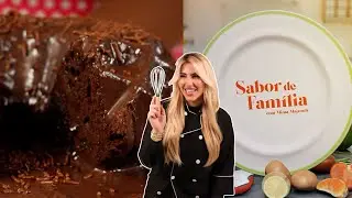 Como fazer Bolo de Chocolate Caseiro | Chef Milena Majzoub | Sabor de Fam&iacute;lia