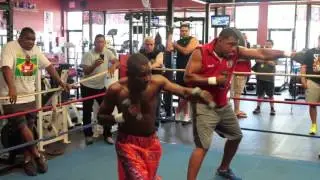 Guillermo Rigondeaux and Odlanier Solis Training Together with Pedro Diaz NEW